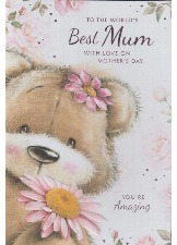 To The World's Best Mum With Love On Mother's Day